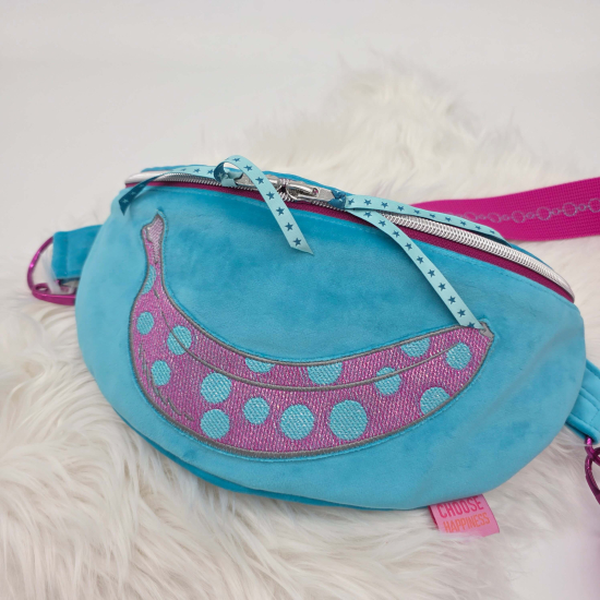 Gürteltasche türkis, Bananetasche